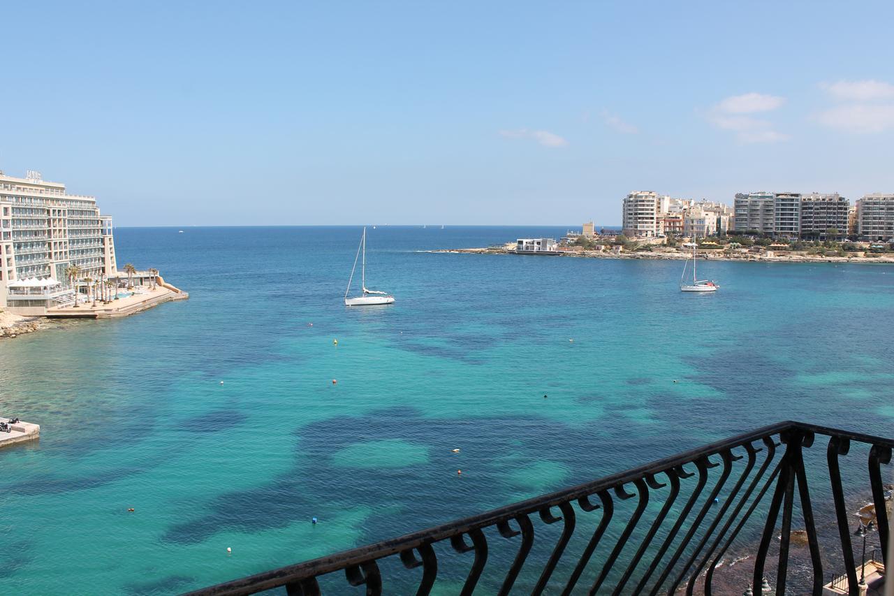 Spinola Bay Floor Seafront 3 Bedroom With Panoramic Sea Views - By Getawaysmalta